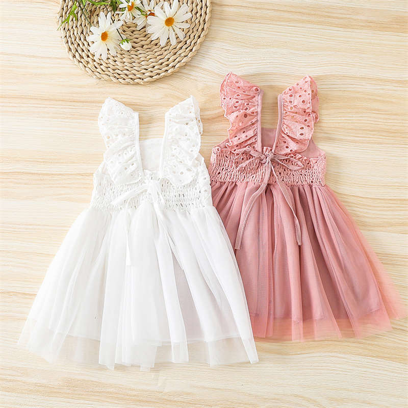 Girls' Lace Dress Fashion Princess Skirt