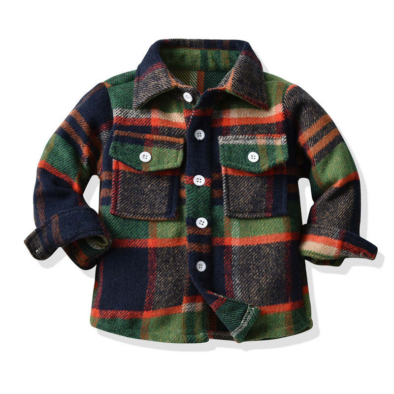 Plaid Jacket-Kid/Boy