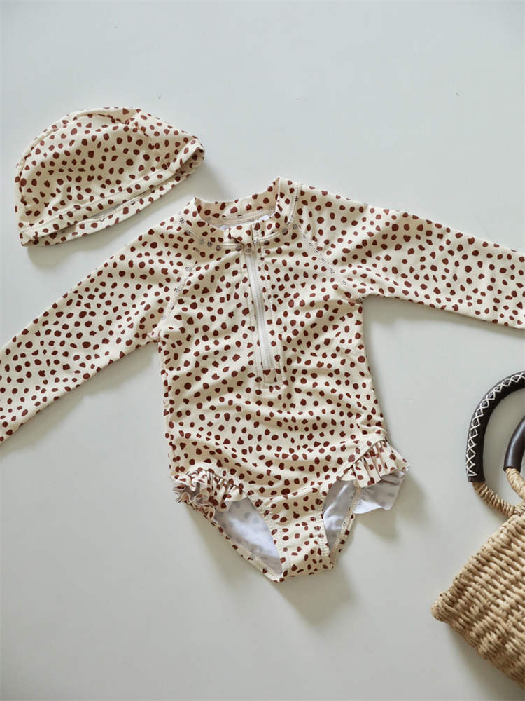 Sun Protection One-piece Children's Swimsuit