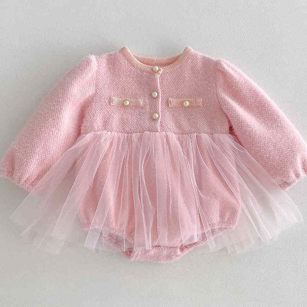 Baby Girl Princess Mesh Skirt Romper