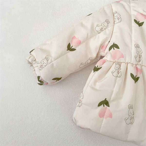 Tulip Bunny Baby Girls Coat