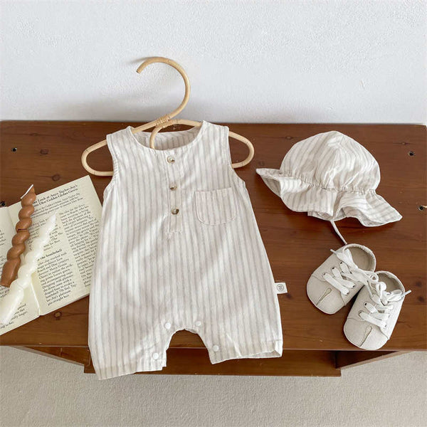 Newborn Sleeveless Romper