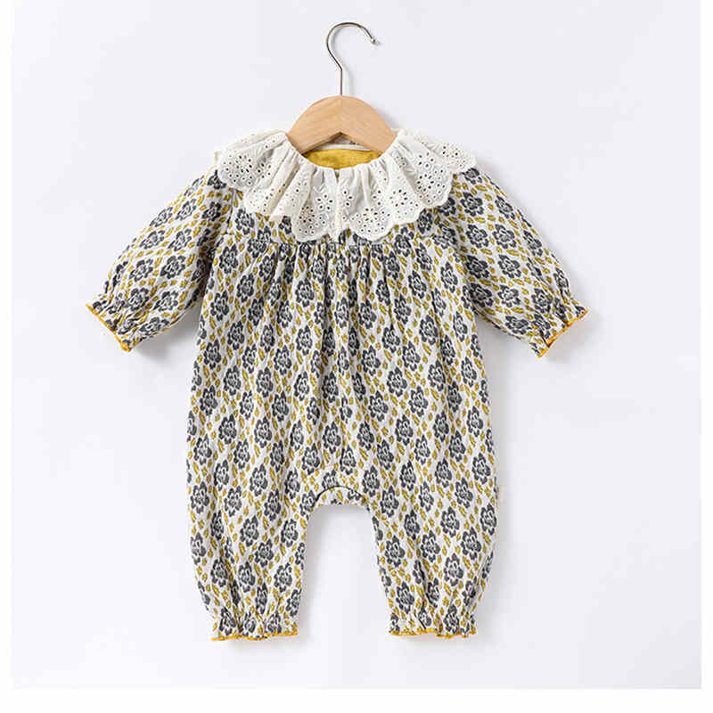 Baby Jacquard Long Sleeve Onesie