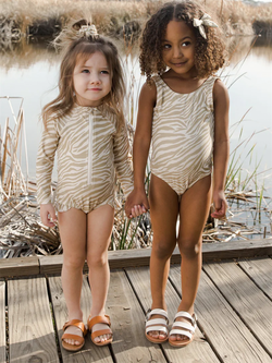 Sun Protection One-piece Children's Swimsuit