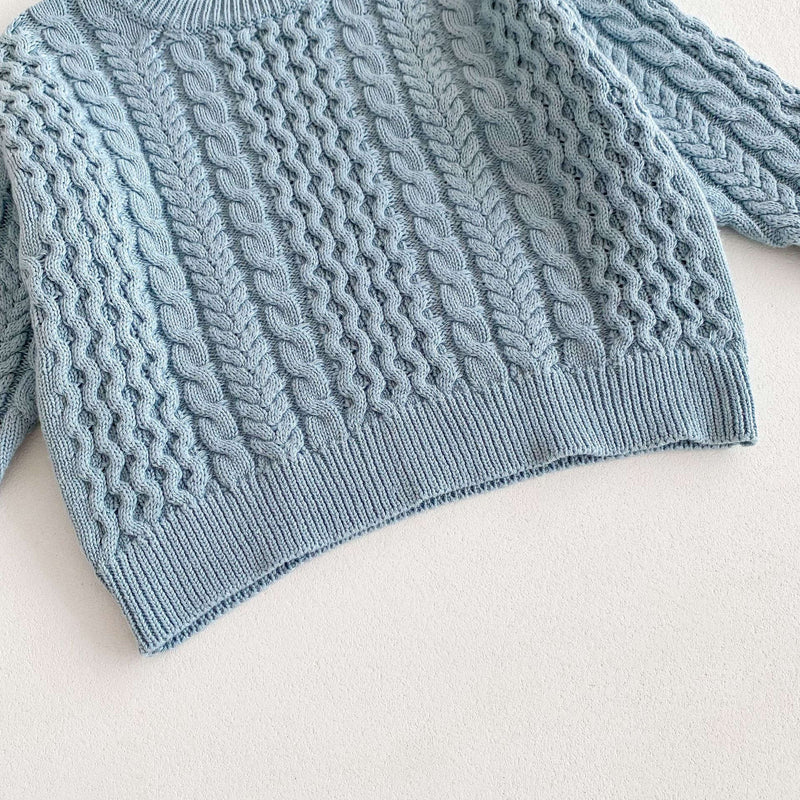 Solid Color Boys and Girls Sweater