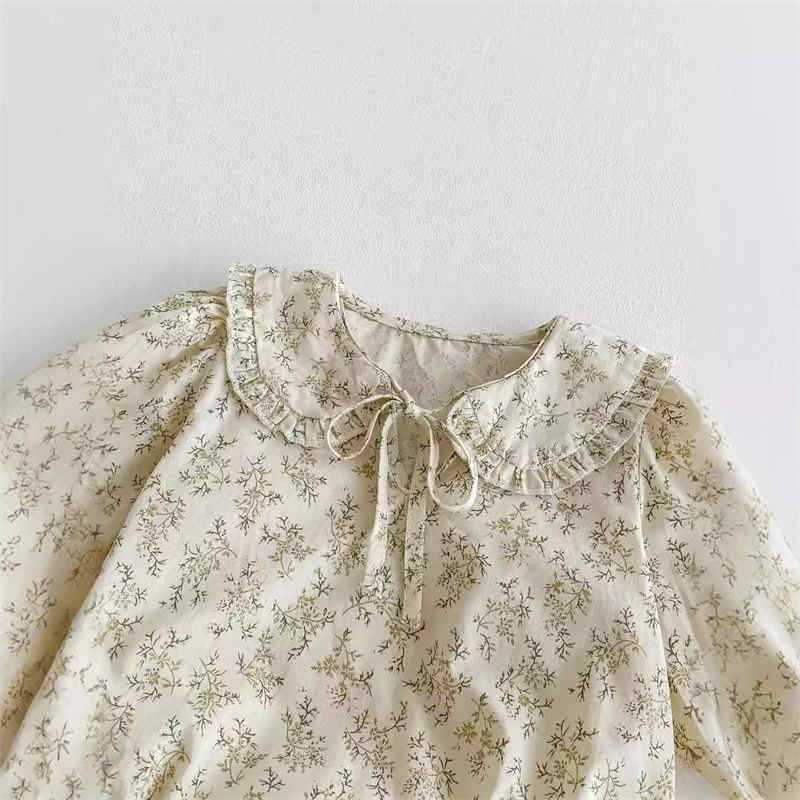 Floral Baby Long Sleeve Bodysuit