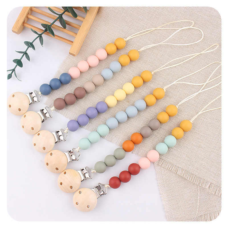 Silicone Anti-Losing Pacifier Clip for Toddlers