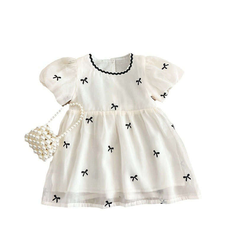 Princess Dress with Bow for Baby Girls