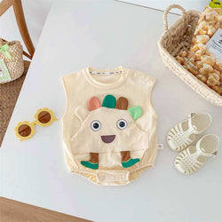 Newborn Cartoon Crawling Clothes