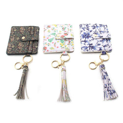 Tassel Keychain License Holder