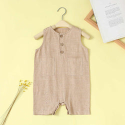 Baby Sleeveless Crawl Suit