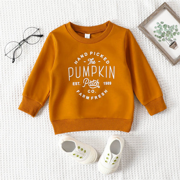 Kids Halloween Print Sweatshirt