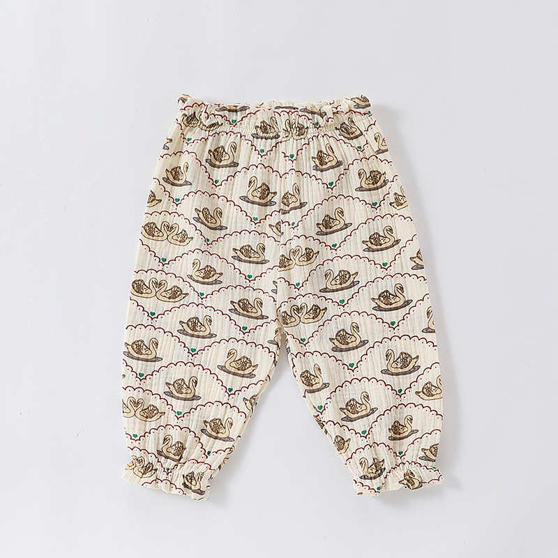 Rose Cherry Swan Bloomers for Boys and Girls