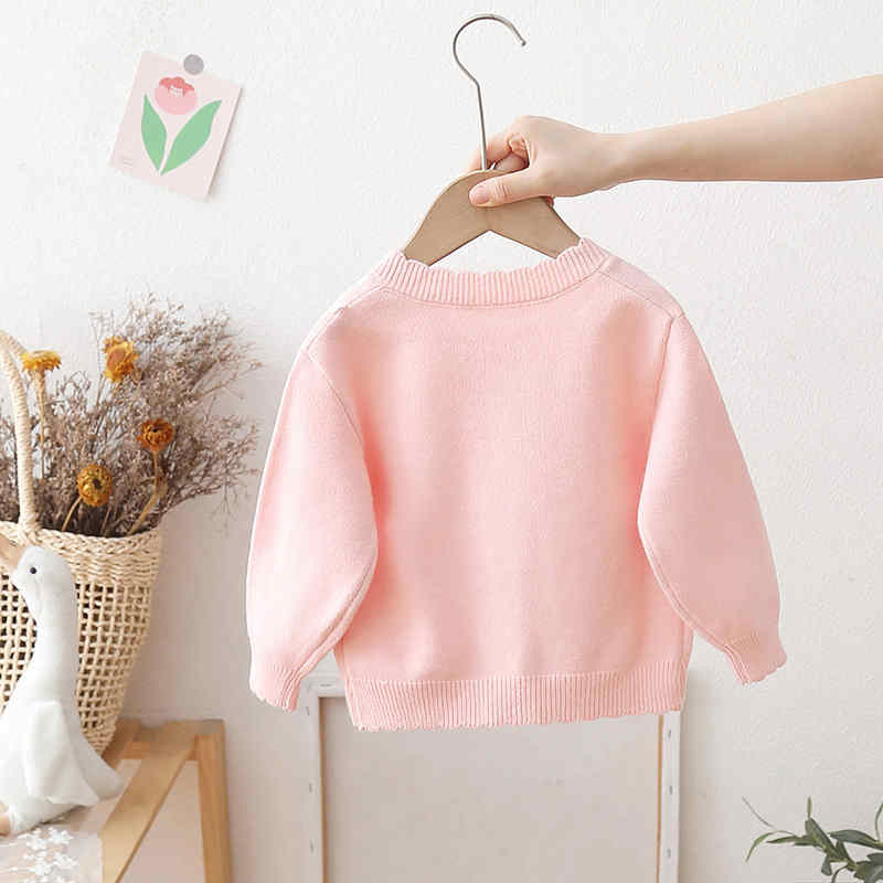 Bunny Cartoon Girls Sweater