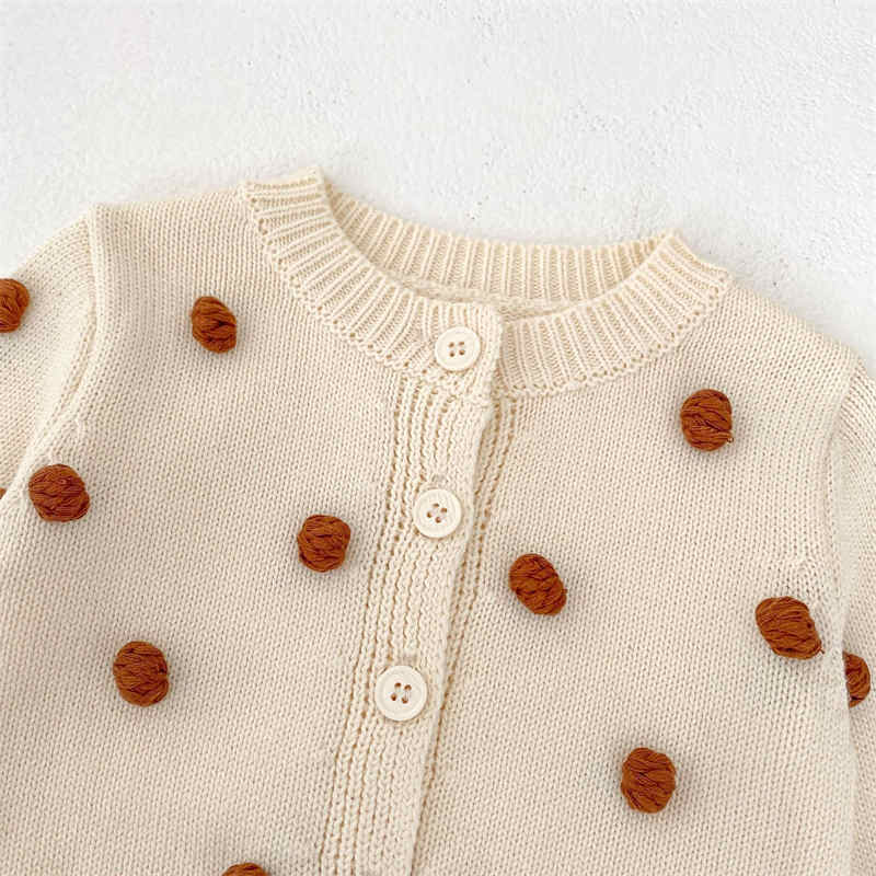 Handmade Ball Knitted Sweater