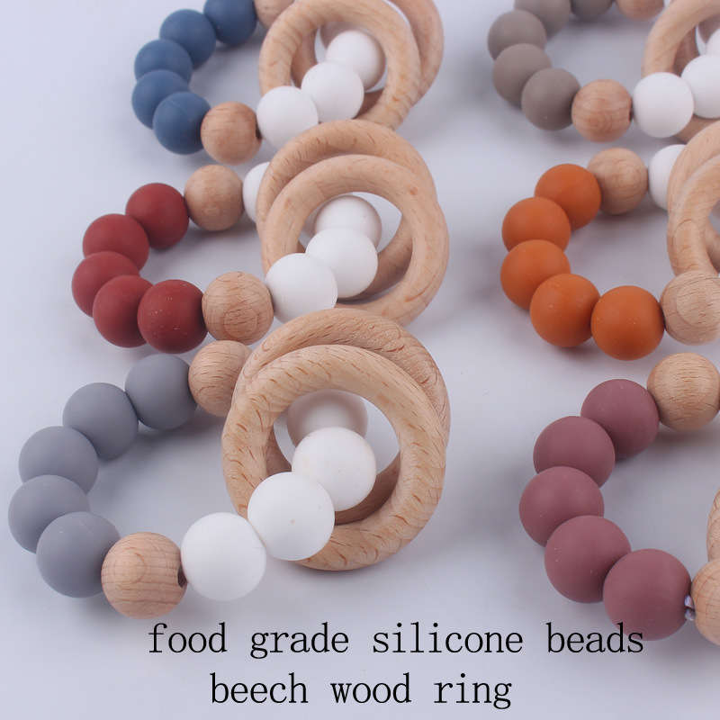 Creative Silicone Molar Bracelet Teether Toy