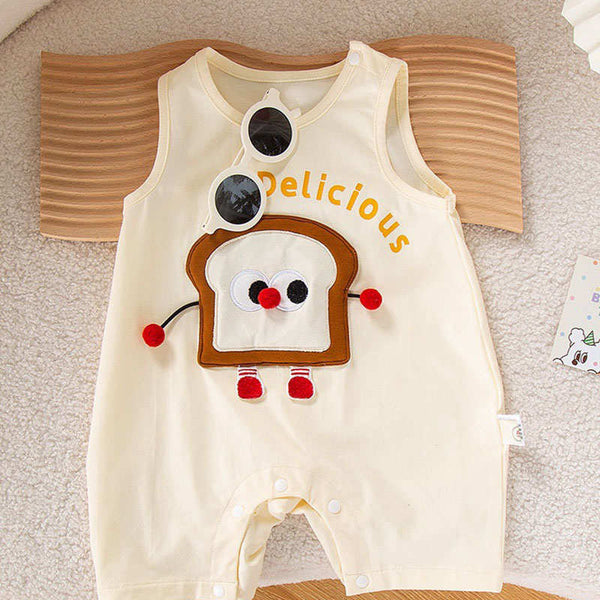 Baby Sleeveless Vest Onesie Crawling Clothes