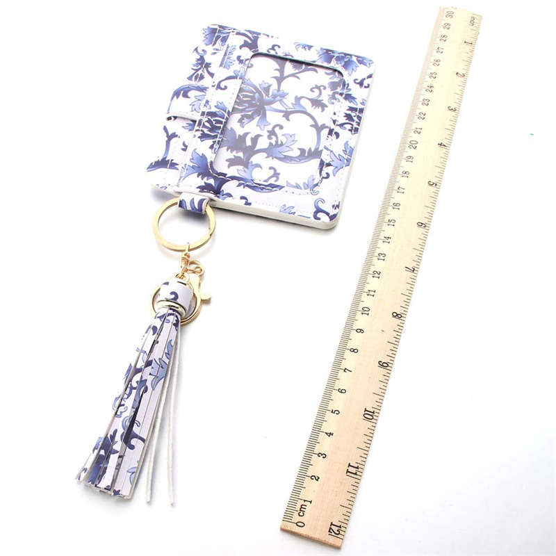 Tassel Keychain License Holder