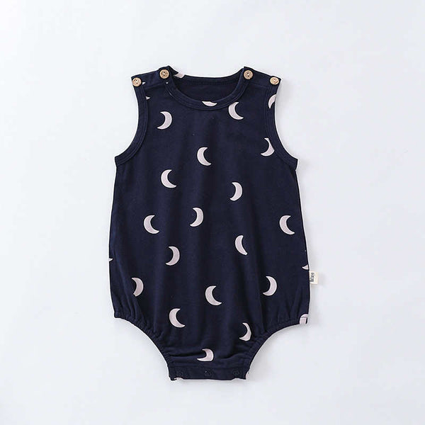 Sleeveless Crawl Suit for Boys and Girls