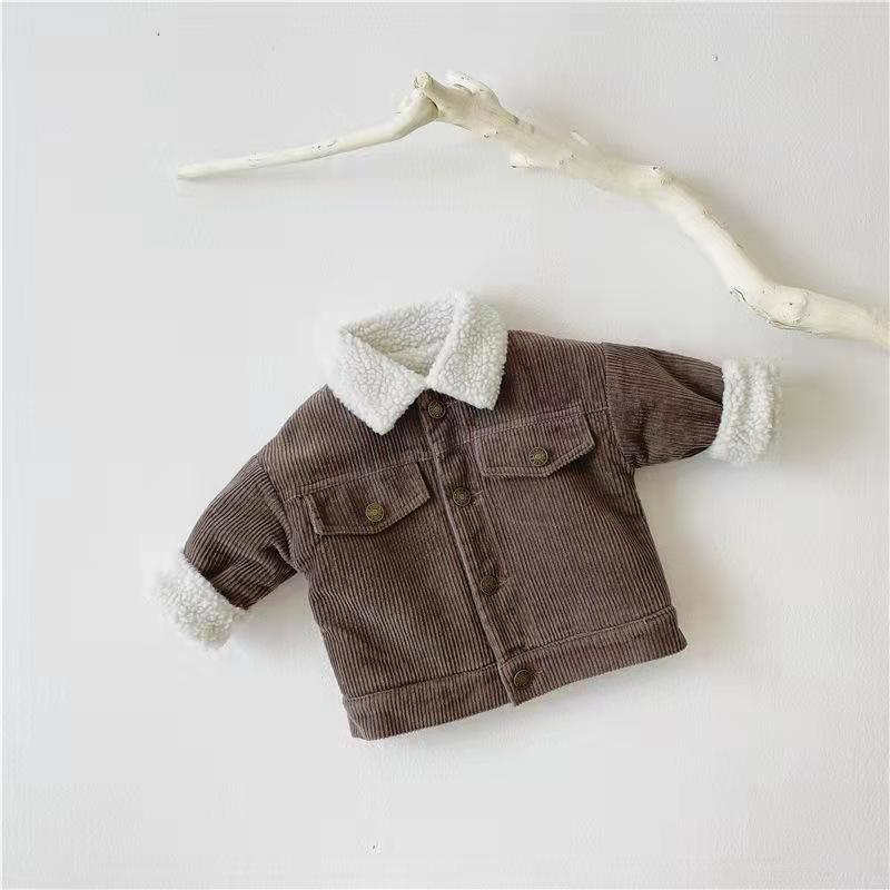 Children's Lamb Wool Corduroy Clothes