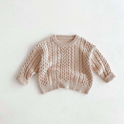 Solid Color Boys and Girls Sweater