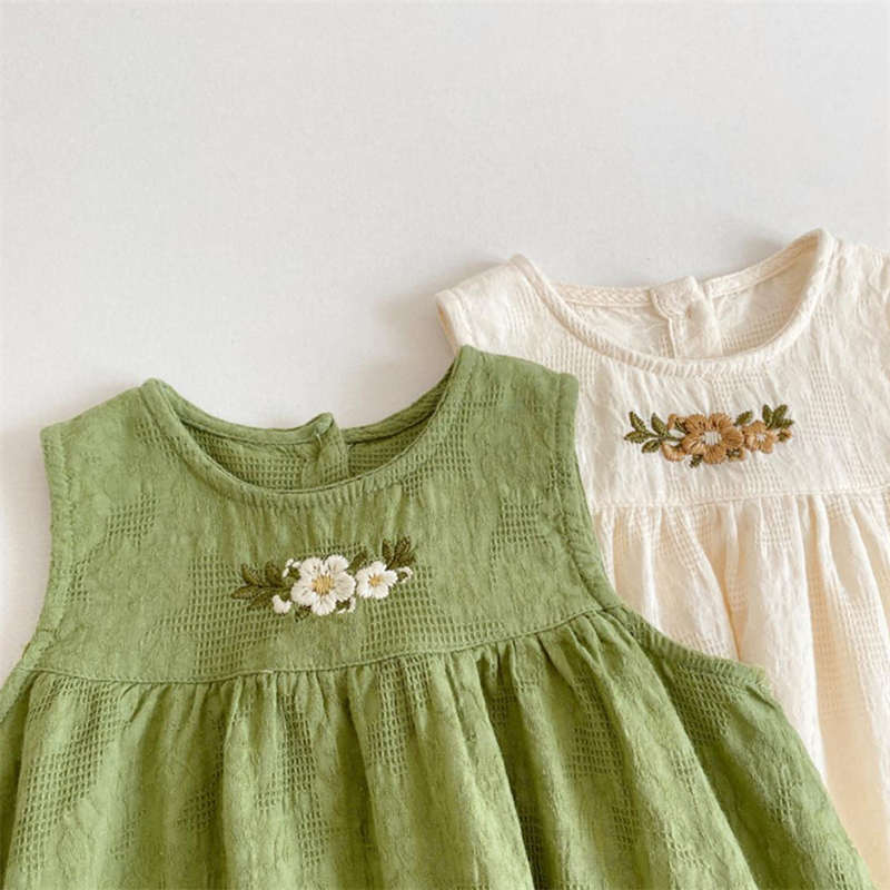 Girls Embroidered Sundress