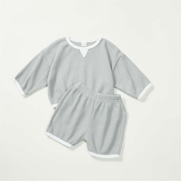 Waffle Children's Shorts Set