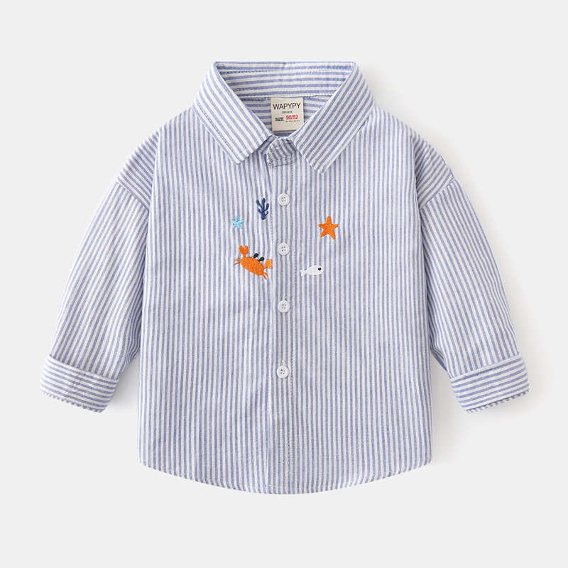 Striped Long-sleeved Shirt for Kids