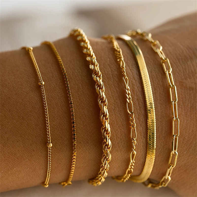 Bohemian Multi-layered Bracelet Metal Chain