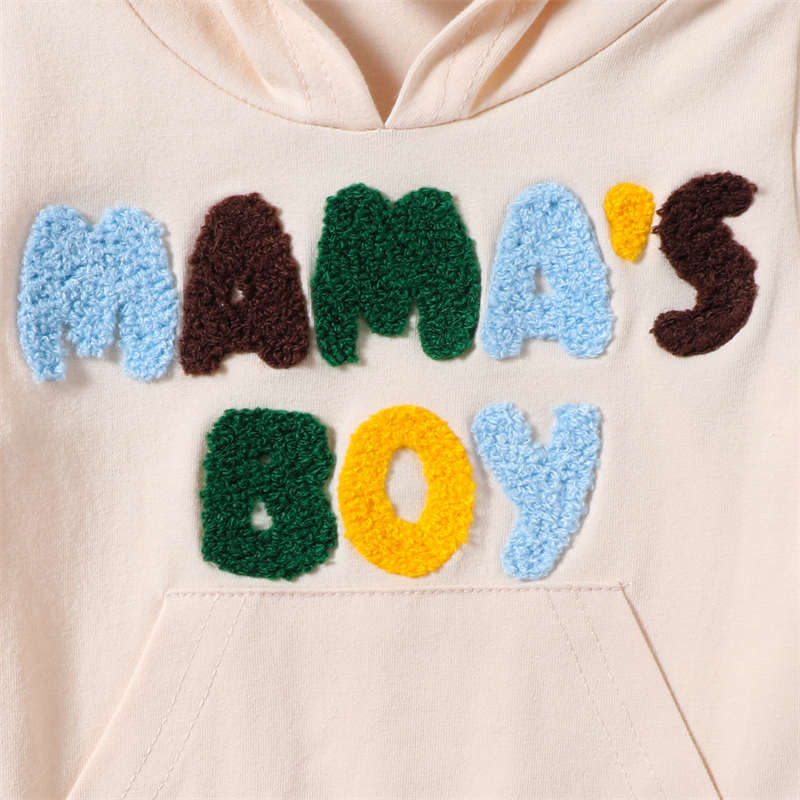 Mother's Day MAMA'S BOY Hooded Suit