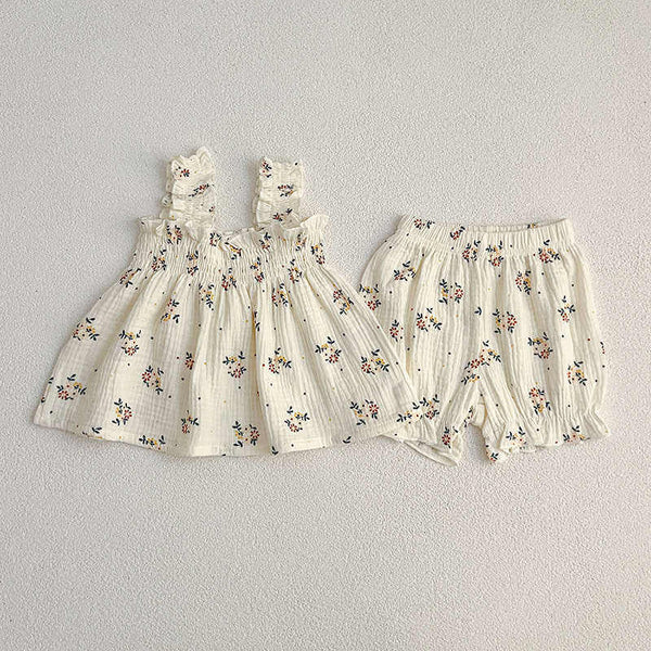 Baby-girls Dress and Diaper Cover SetDress Set