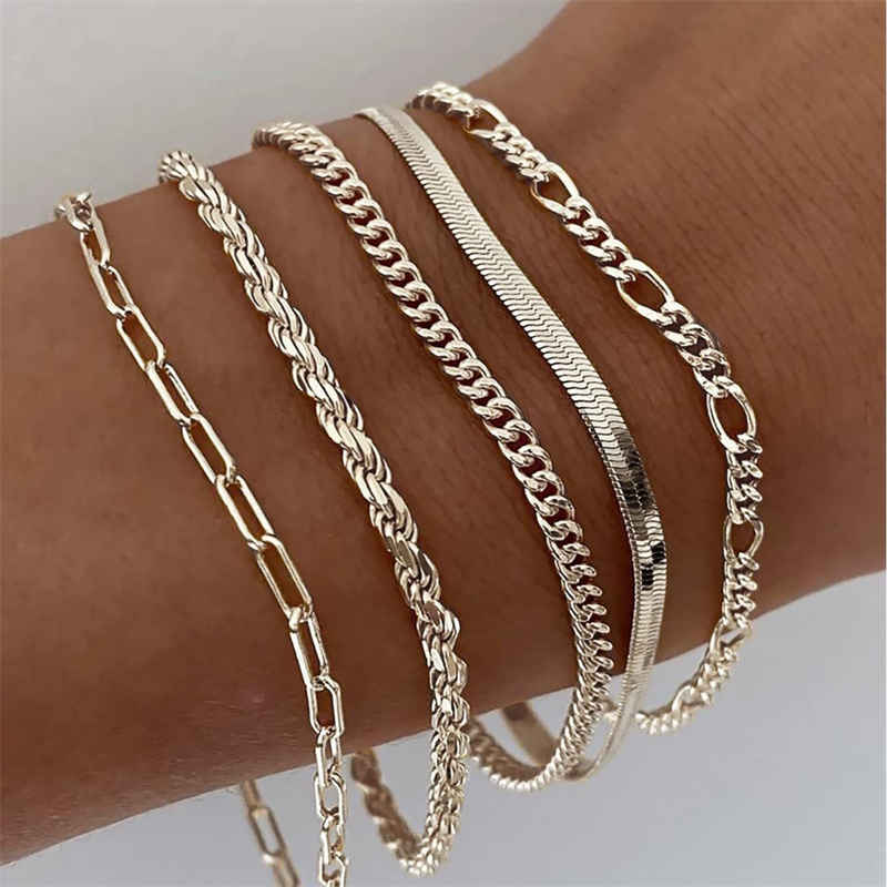 Bohemian Multi-layered Bracelet Metal Chain