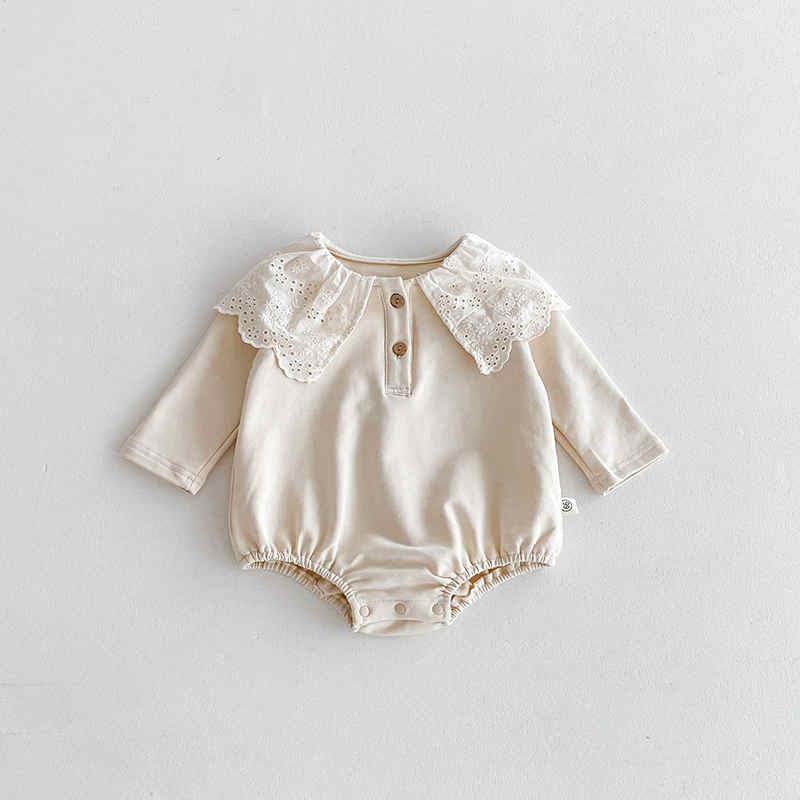 Lace Collar Baby Bodysuit