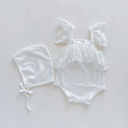 Baby Lace Simple All-match Swimsuit