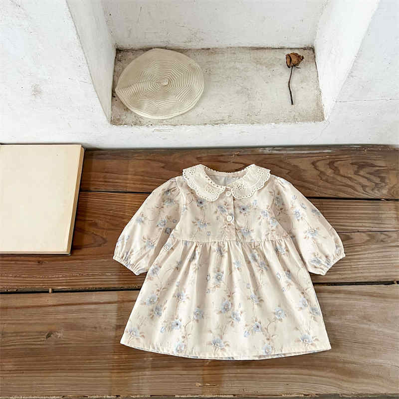 Baby Girl Floral Bodysuit Dress