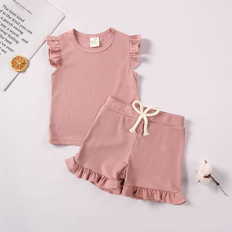 Sleeveless Children's Suit-2 Pcs