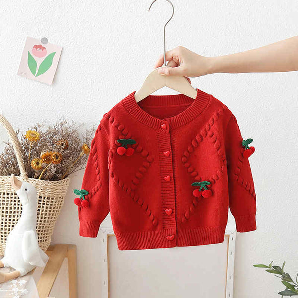 Cherry Girls Knitted Sweater