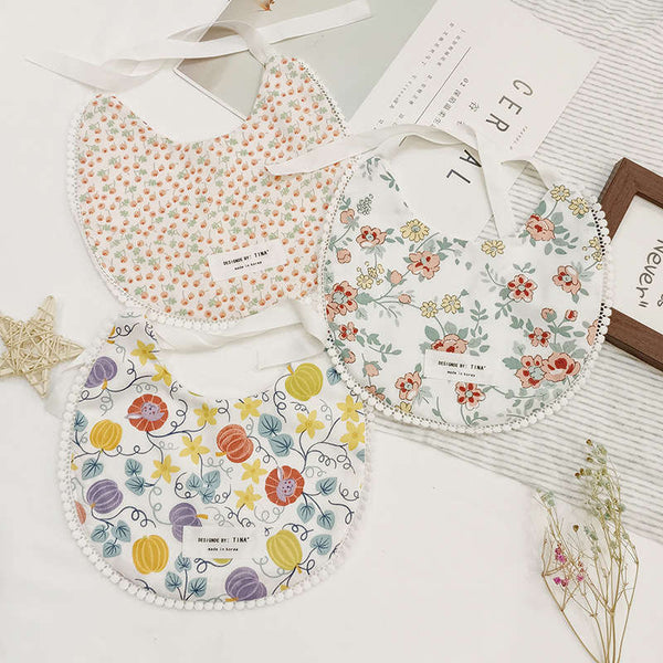 Baby Cotton Saliva Napkin Baby Lace Bib