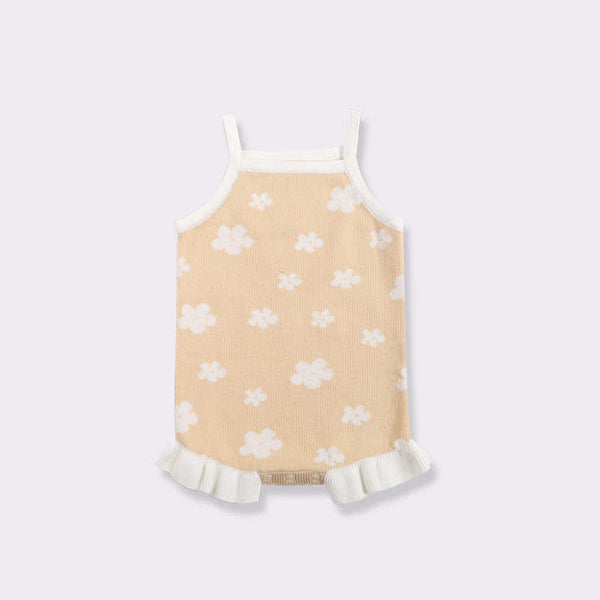 Baby Onesie Knit Triangle Crawl Suit