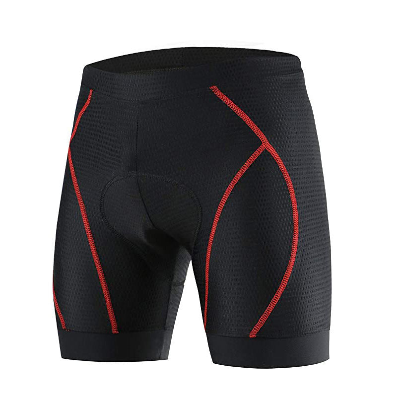 Men's and Women's Cycling Underwear Printing Silicone Cushion Cycling Shorts Breathable New Trousers Non-slip Belt