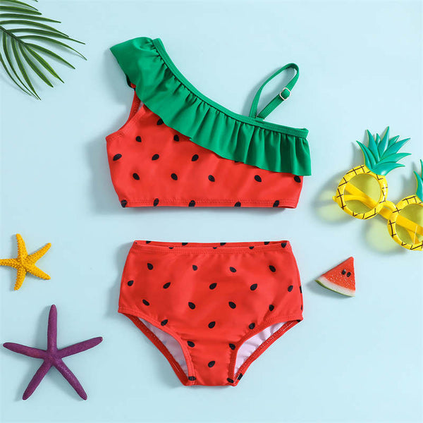 Children's Watermelon Two-Piece Swimsuit Set