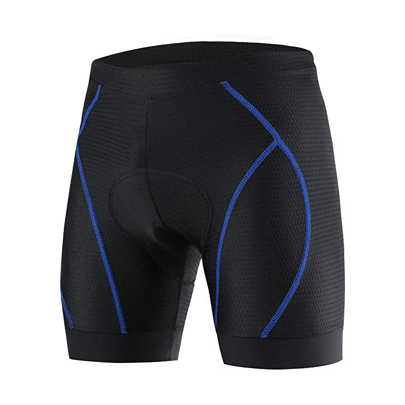 Men's and Women's Cycling Underwear Printing Silicone Cushion Cycling Shorts Breathable New Trousers Non-slip Belt