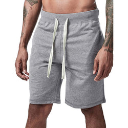 Casual Five Pants Middle Pants Beach Pants Large Size Drawstring Sports Pants Men's Fitness Pants