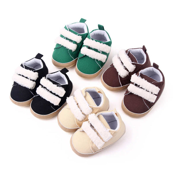 New Suede Non-slip Canvas Shoes Baby Shoes