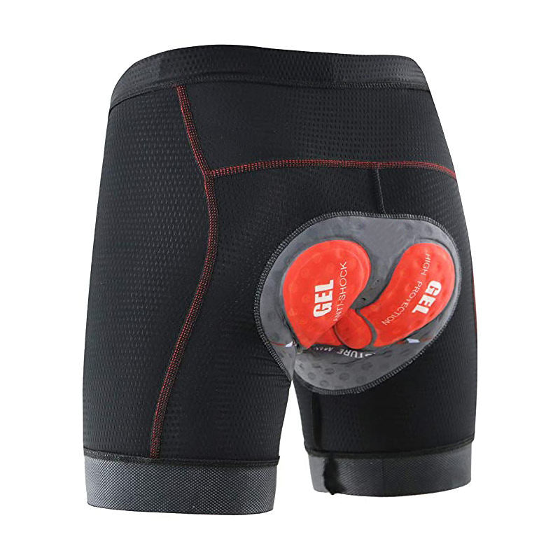 Men's and Women's Cycling Underwear Printing Silicone Cushion Cycling Shorts Breathable New Trousers Non-slip Belt