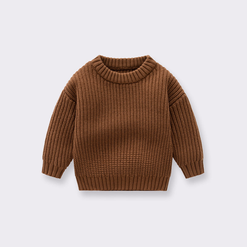 Baby Sweater Knitted Sweater Children's Pullover