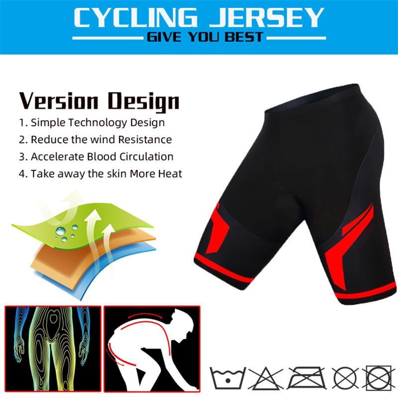 New Men's Breathable Quick-drying Sunscreen Slim-fit Sports Pants Cycling Shorts Cycling Equipment