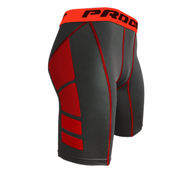 Slimming Sports Tight Shorts Men's Science Fiction Gym Slimming Football Basketball Pants