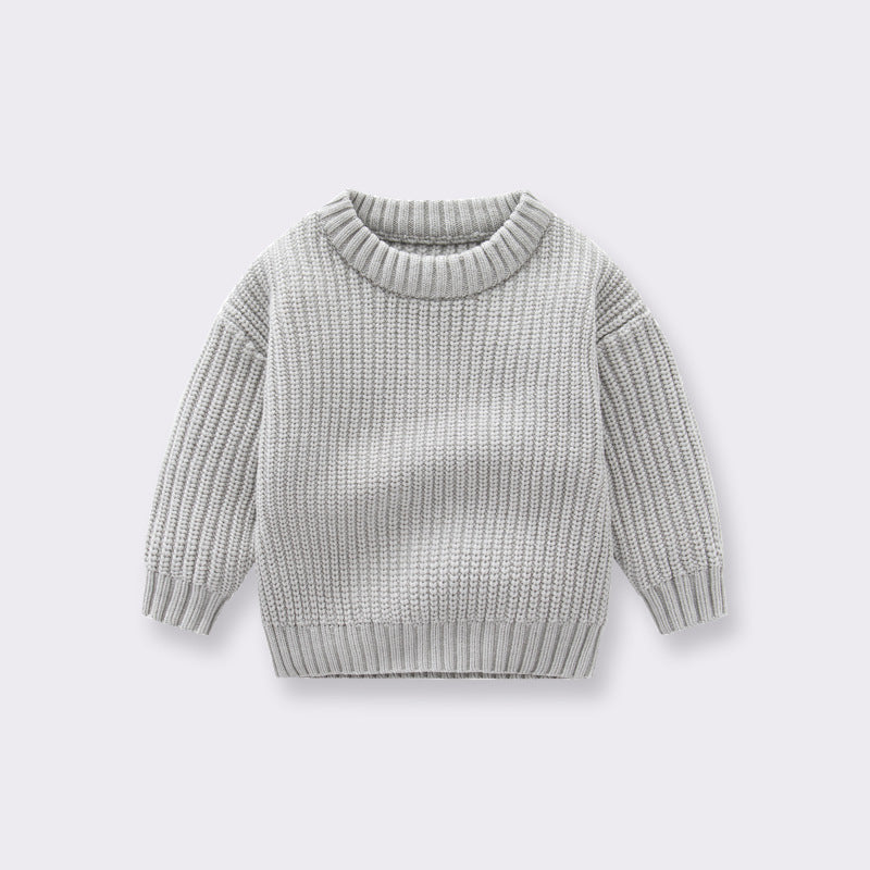 Baby Sweater Knitted Sweater Children's Pullover