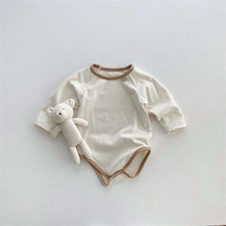 Solid Color Baby Bear Onesie Romper